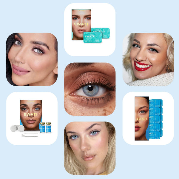 Blue Coloured Lenses