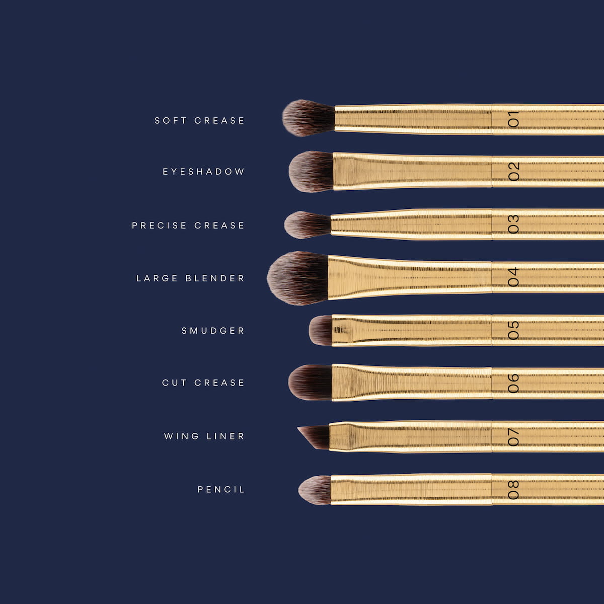Gold Luxe Brush Set