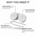 Lens Case and Tweezers