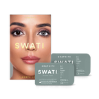Dark grey lenses (GRAPHITE) - Natural looking - Monthly Use