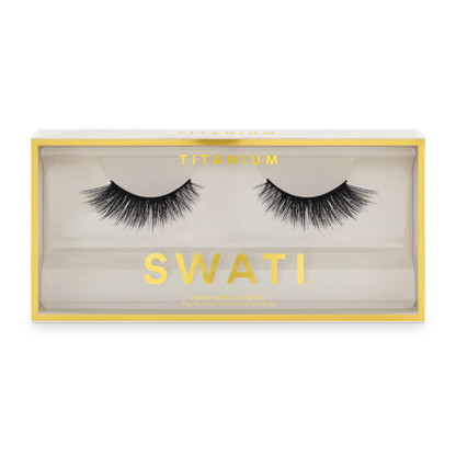 Intense volume faux mink lashes - TITANIUM